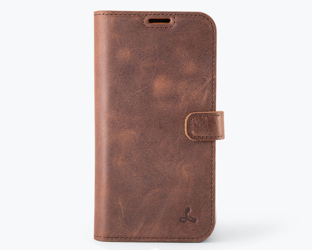 Apple iPhone 17 - Vintage Leather Wallet Phone Case