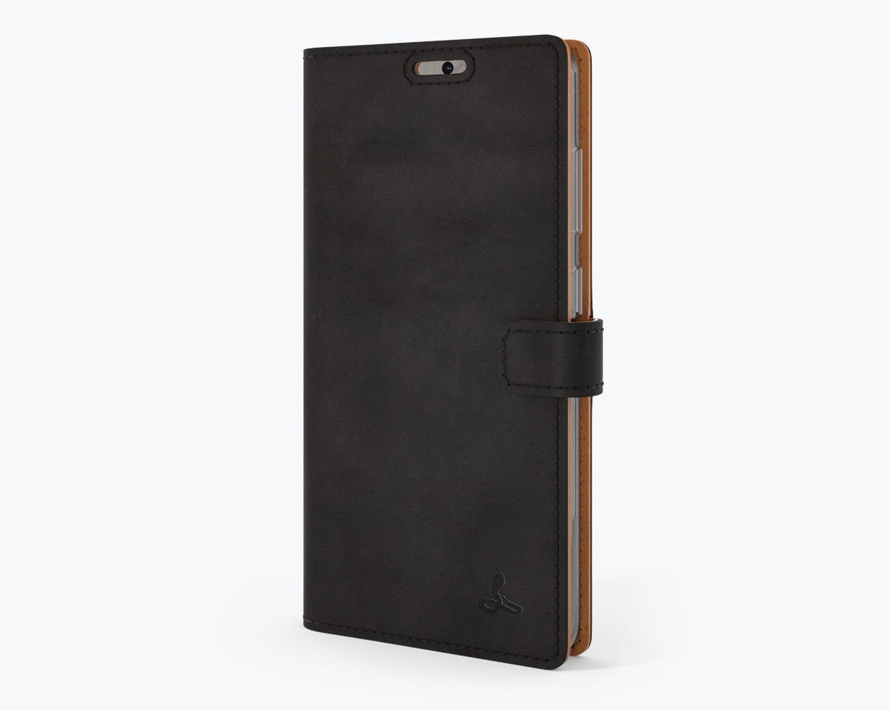 Samsung Galaxy S20 - Vintage Leather Wallet (Almost Perfect) Black Samsung Galaxy S20 - Snakehive UK
