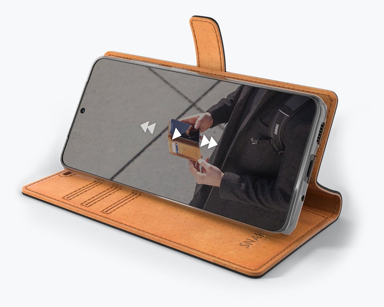 Samsung Galaxy S20 - Vintage Leather Wallet (Almost Perfect) Teal Samsung Galaxy S20 - Snakehive UK