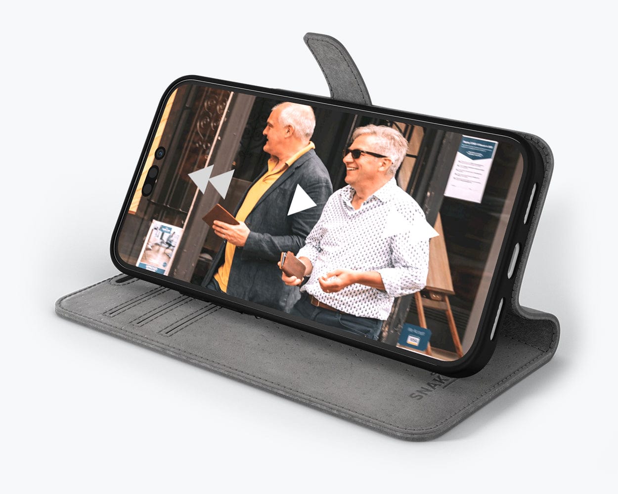 Vintage Leather Wallet Apple Iphone 14 Pro - Snakehive UK