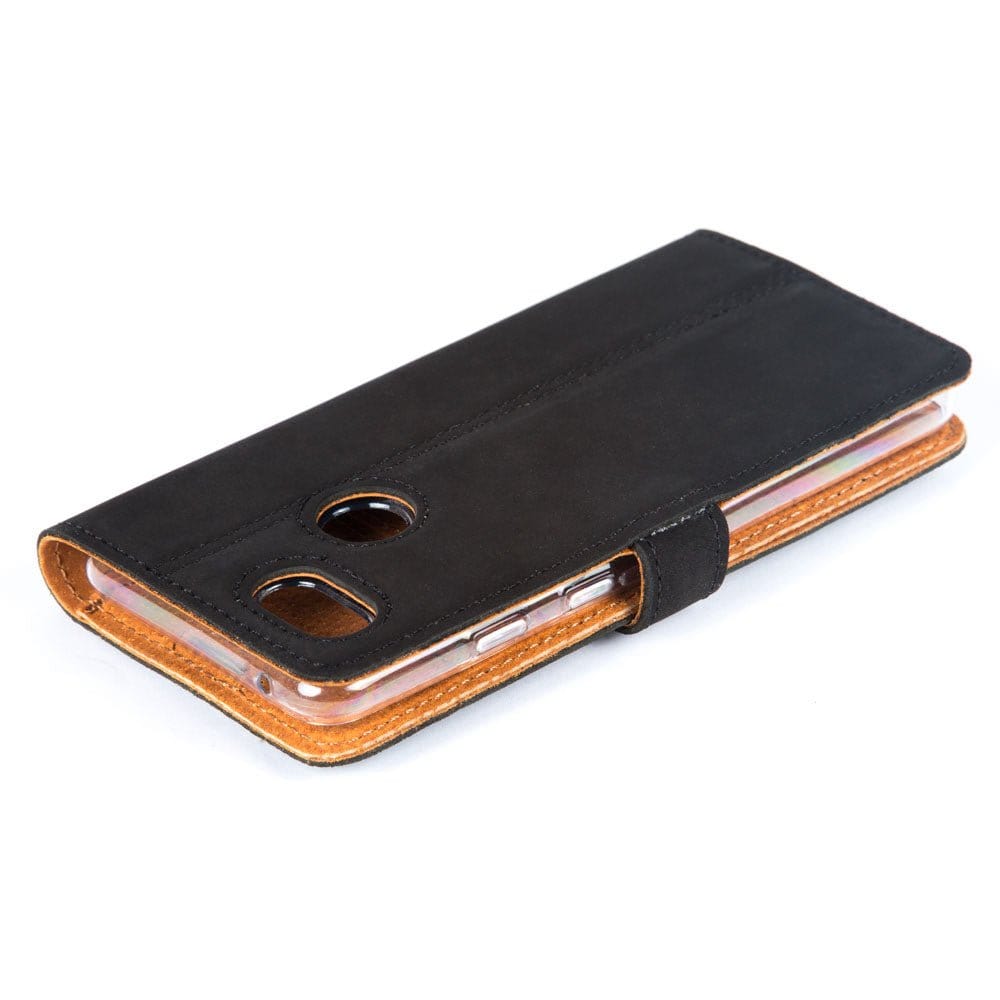 Vintage Leather Wallet - Google Pixel 3 XL Honey Gold Google Pixel 3XL - Snakehive UK