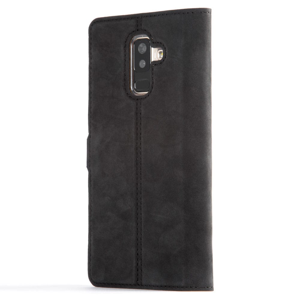 Vintage Leather Wallet - Samsung Galaxy A6 Plus (2018) Plum Samsung Galaxy A6 Plus (2018) - Snakehive UK
