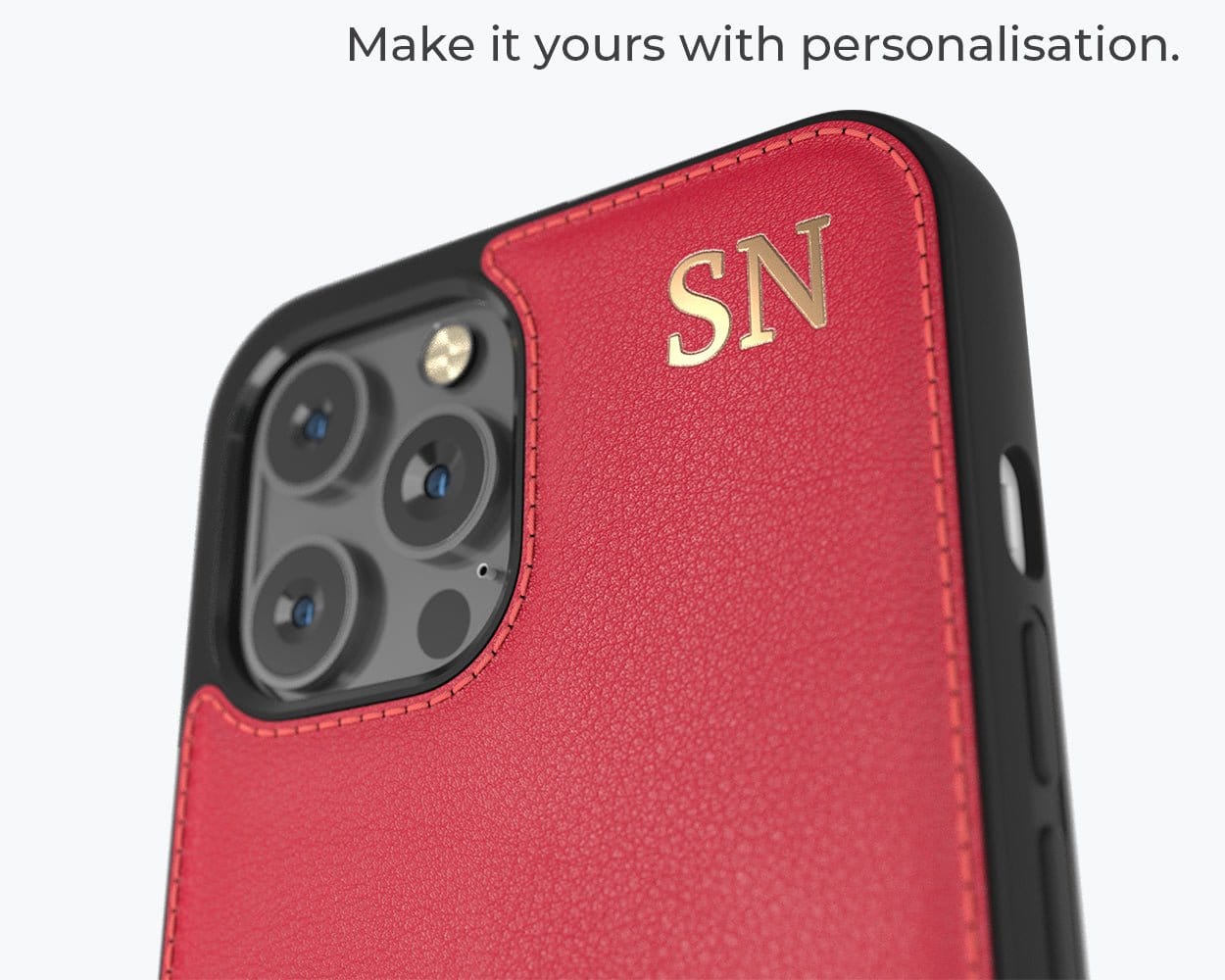 Apple iPhone 12 Pro - Metro Leather Case Pebble Grey Apple iPhone 12 Pro - Snakehive UK