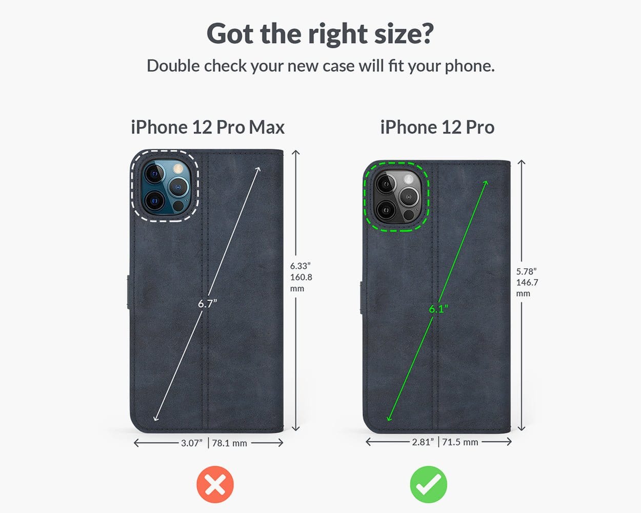 Apple iPhone 12 Pro - Vintage Leather Wallet Grey Apple iPhone 12 Pro - Snakehive UK