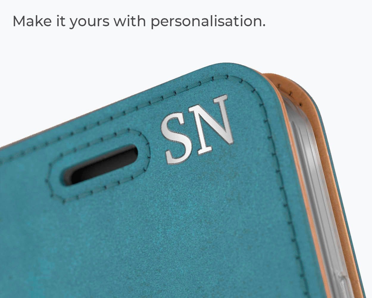 Apple iPhone 12 Pro - Vintage Leather Wallet Grey Apple iPhone 12 Pro - Snakehive UK