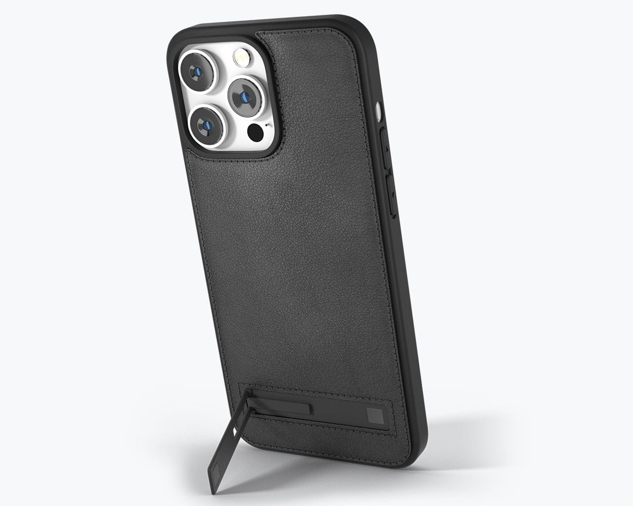 Apple iPhone 14 Pro Max - Metro Leather Case Jet Black Apple iPhone 14 Pro Max - Snakehive UK