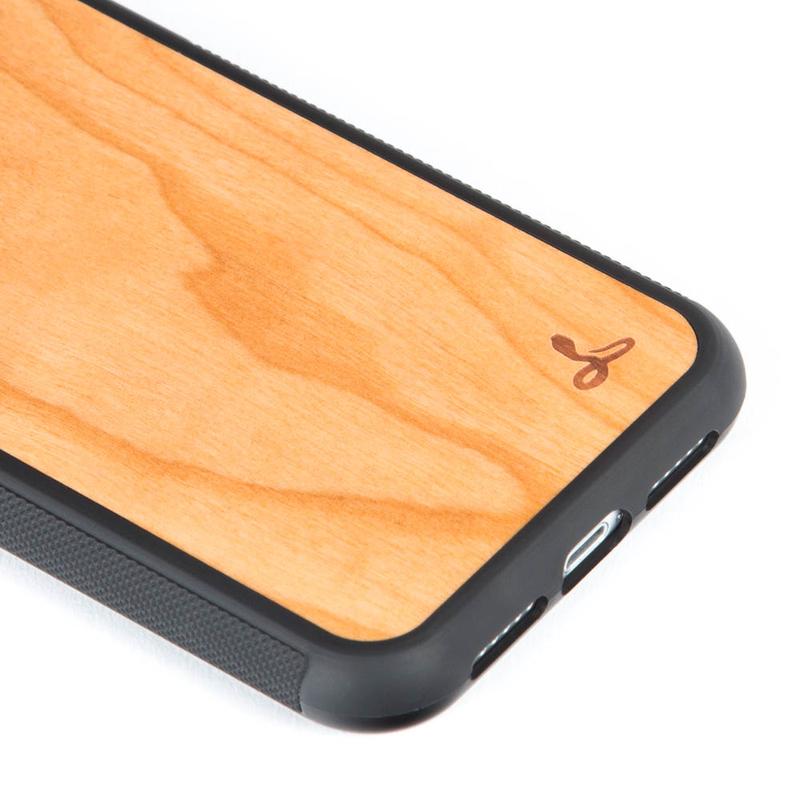 Wilderness Wood Back Case - Apple iPhone XR Maple Apple iPhone XR - Snakehive UK