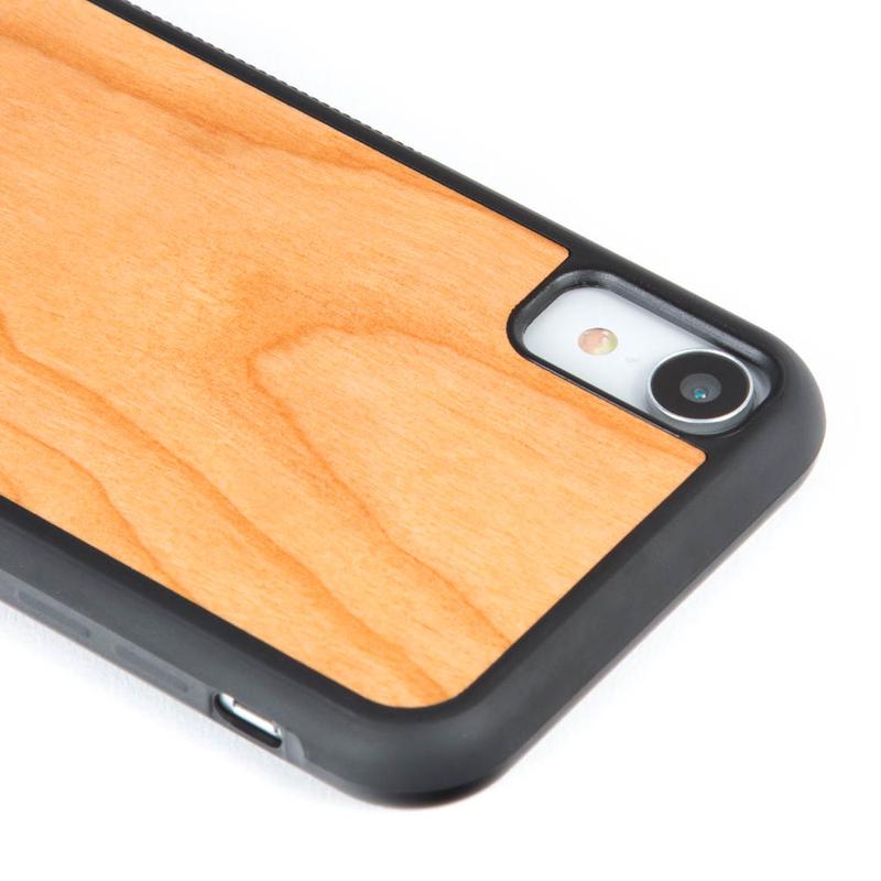 Wilderness Wood Back Case - Apple iPhone XR Maple Apple iPhone XR - Snakehive UK