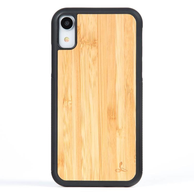 Wilderness Wood Back Case - Apple iPhone XR Maple Apple iPhone XR - Snakehive UK