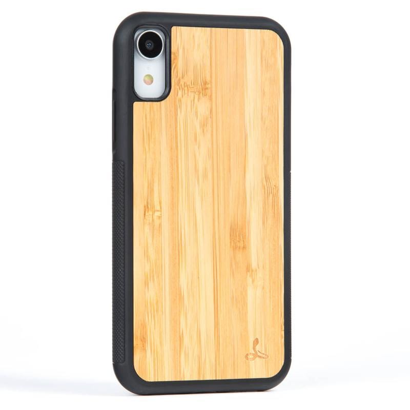 Wilderness Wood Back Case - Apple iPhone XR Maple Apple iPhone XR - Snakehive UK
