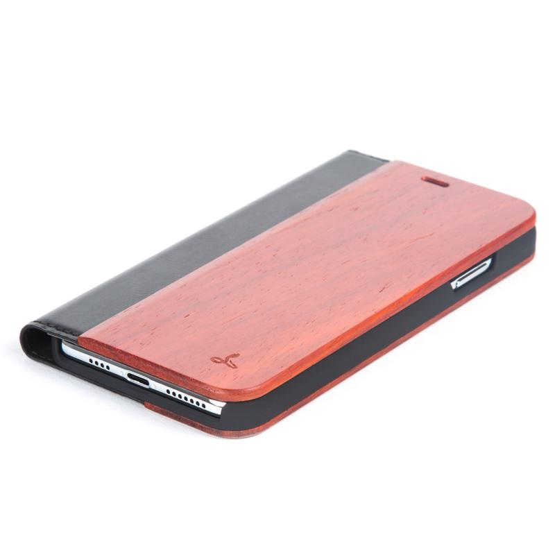 Wilderness Wood Wallet - Apple iPhone XS Max Bamboo Apple iPhone XS Max - Snakehive UK