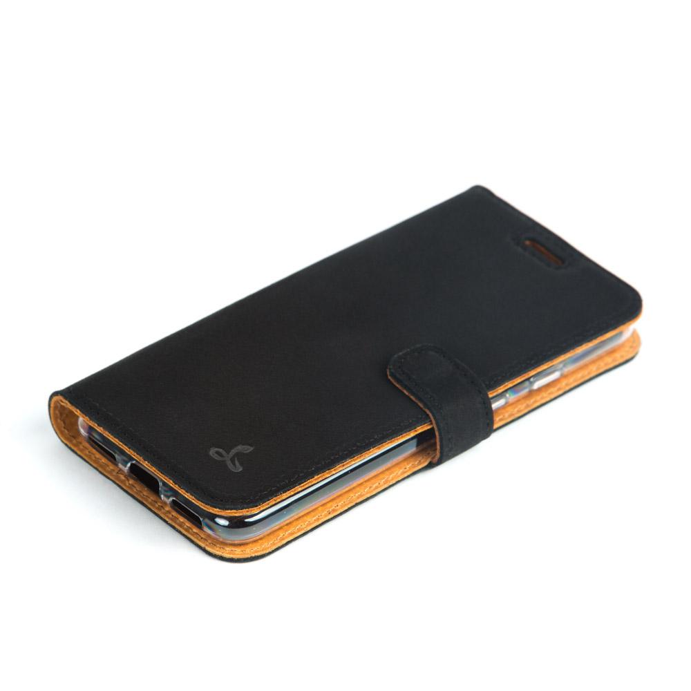 Vintage Leather Wallet - Google Pixel 4 XL Plum Google Pixel 4 XL - Snakehive UK