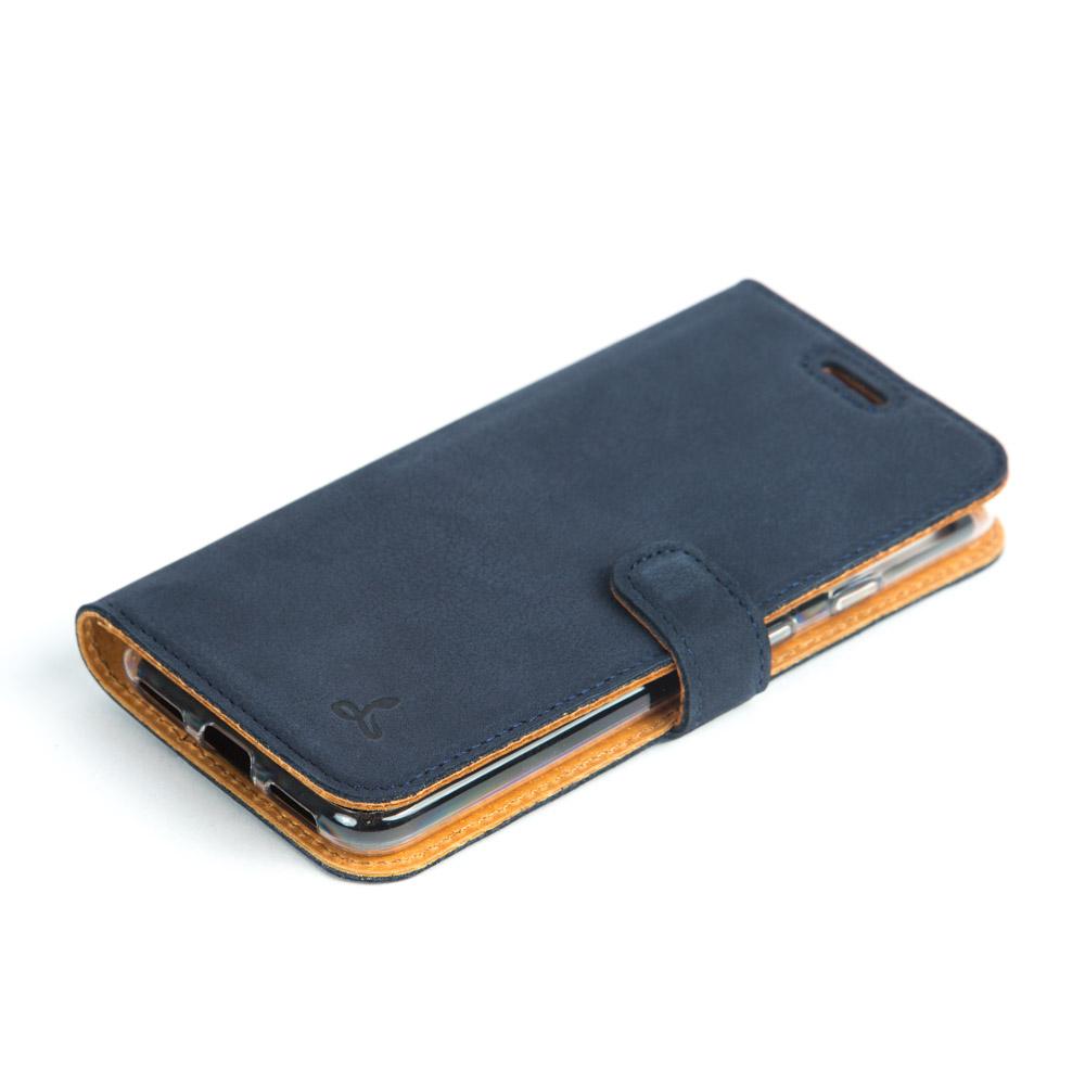 Vintage Leather Wallet - Google Pixel 4 XL Plum Google Pixel 4 XL - Snakehive UK