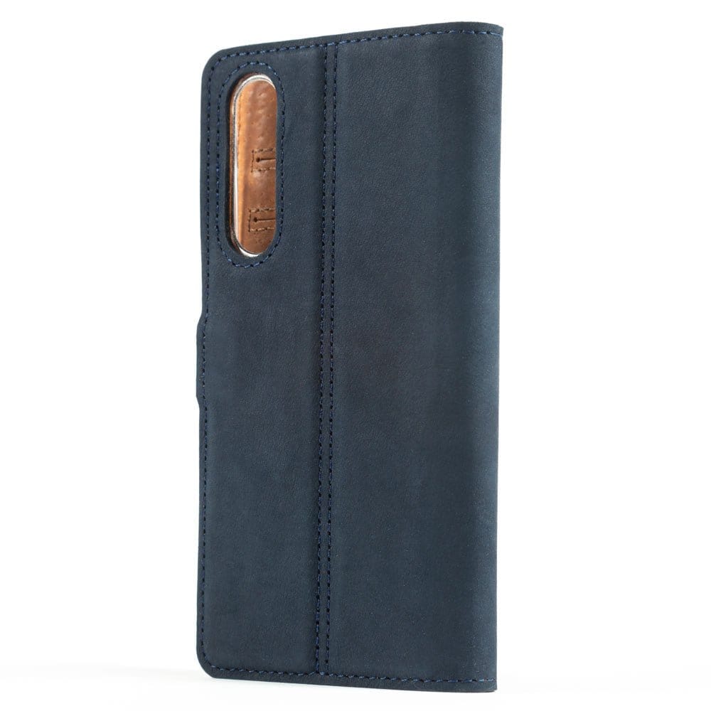 Vintage Leather Wallet - Huawei P30 Moss Green Huawei P30 - Snakehive UK