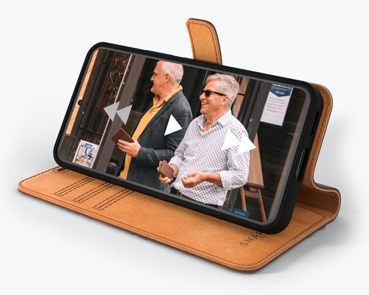 Samsung Galaxy S22 Plus - Vintage Leather Wallet (Almost Perfect) Teal Samsung Galaxy S22 Plus - Snakehive UK