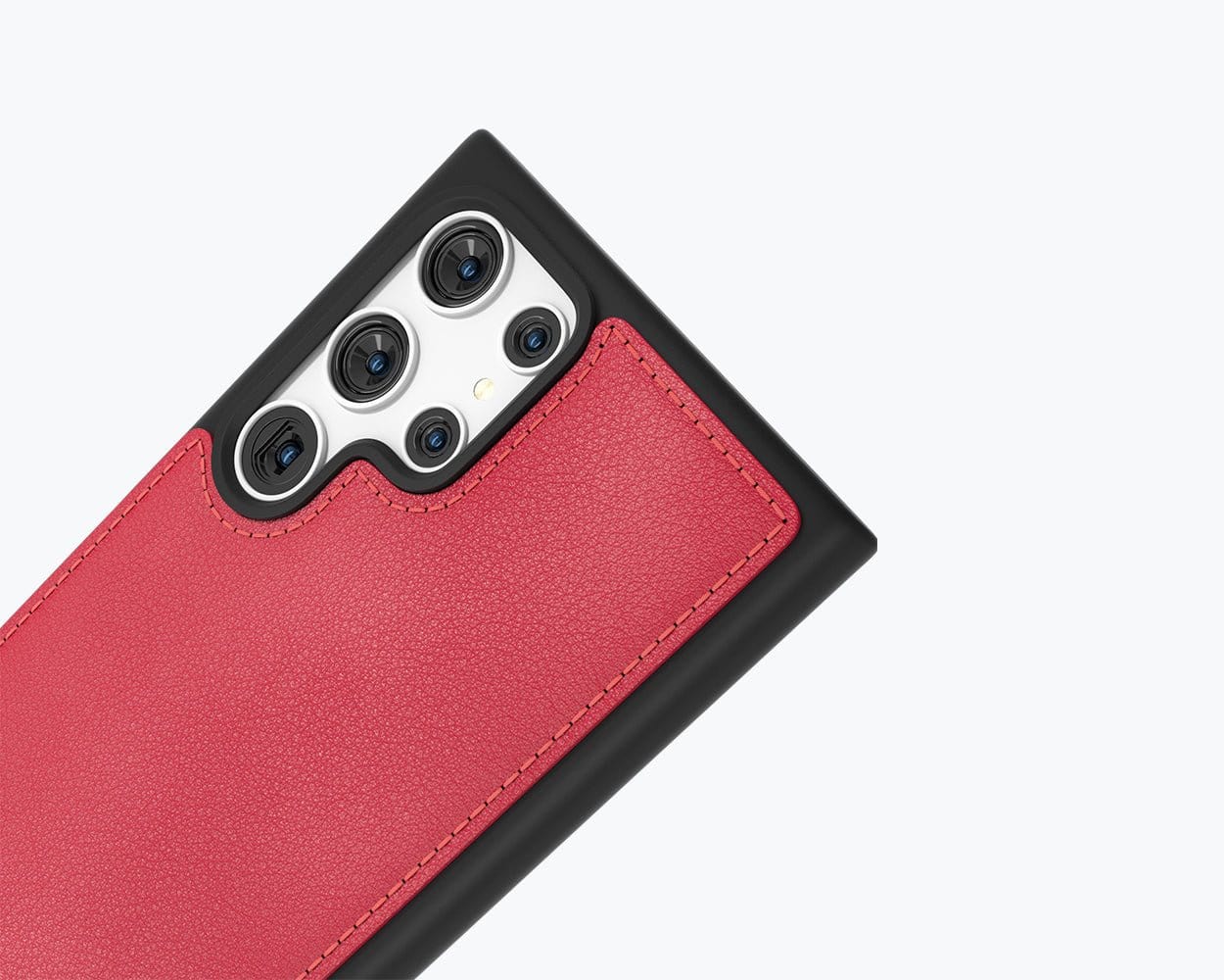 Samsung Galaxy S23 Ultra - Metro Leather Case Pebble Grey Samsung Galaxy S23 Ultra - Snakehive UK